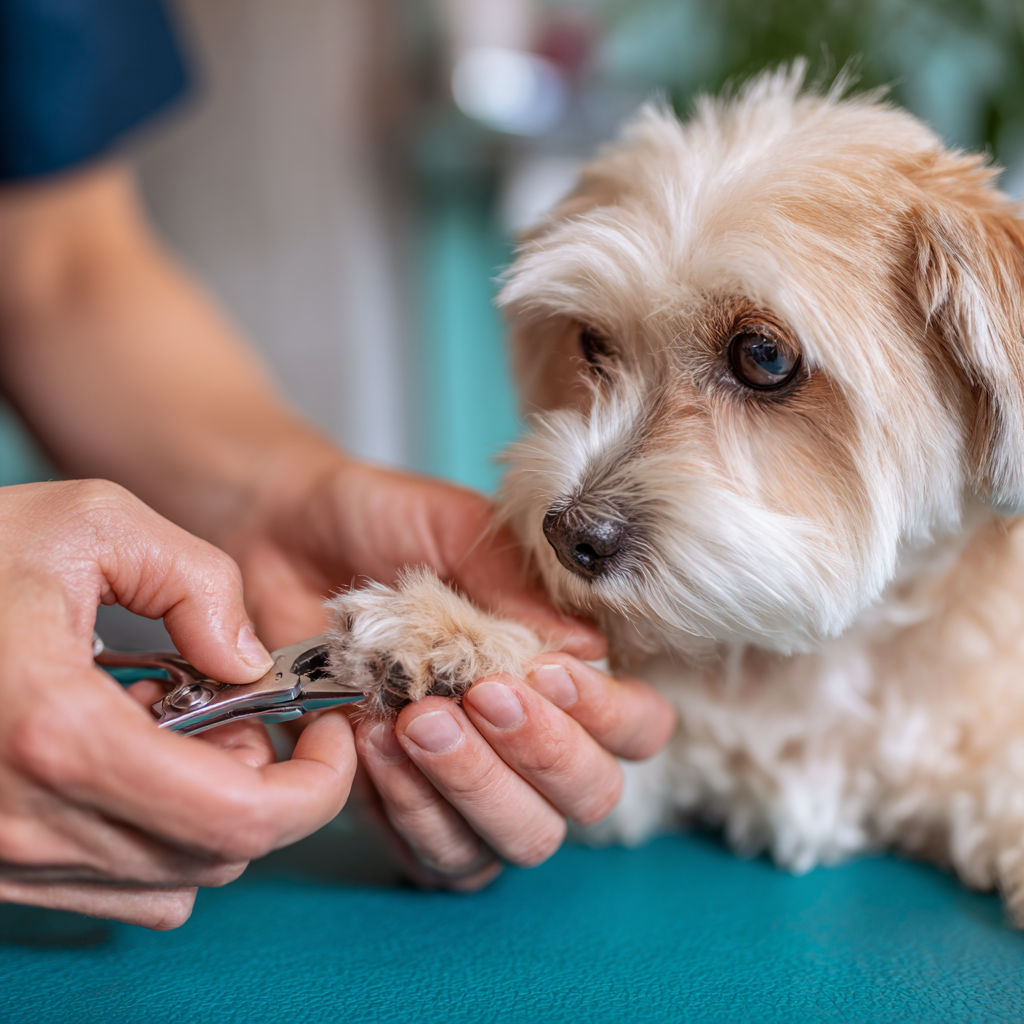 Happy pet at Le Paw Spa San Antonio