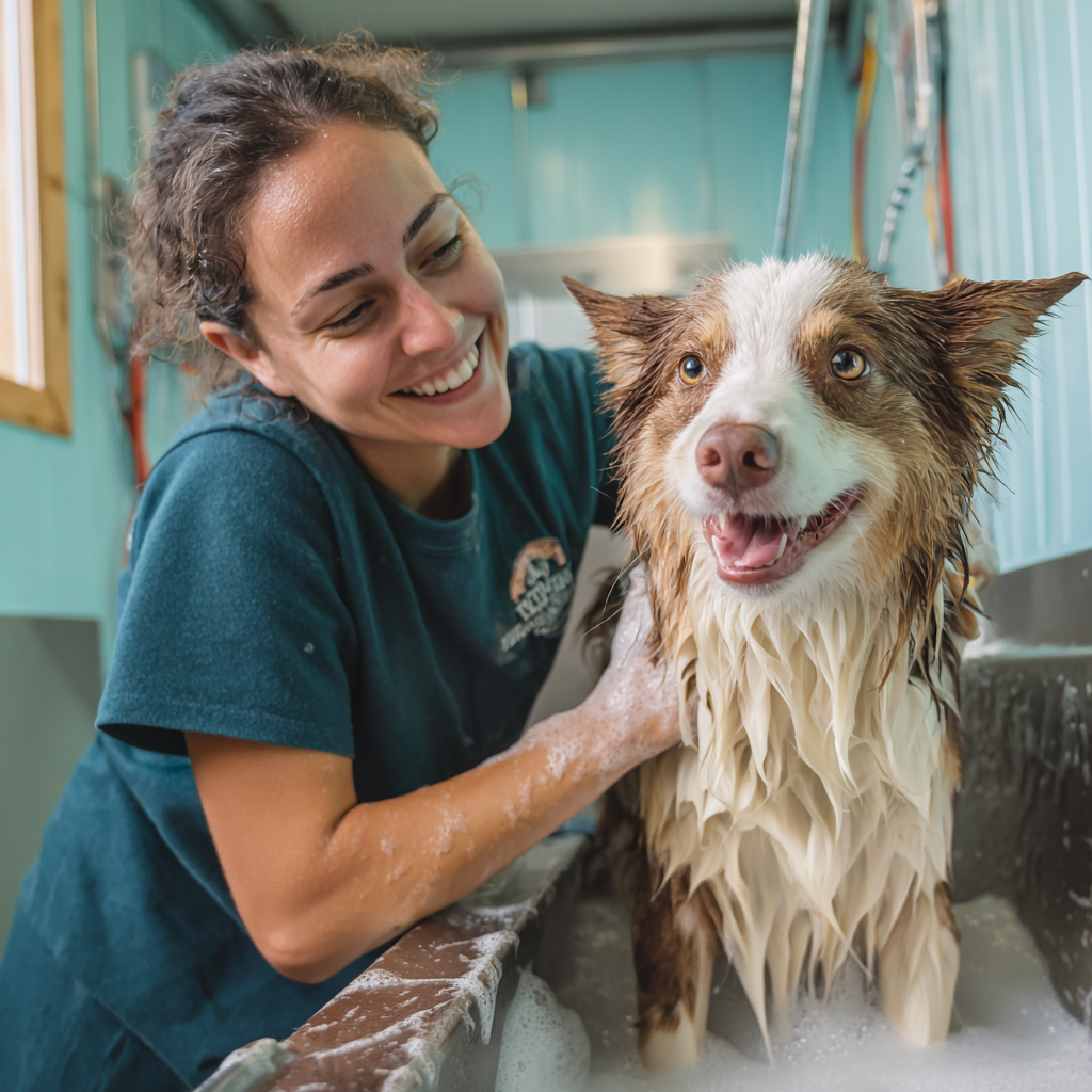 Professional grooming result at Le Paw Spa